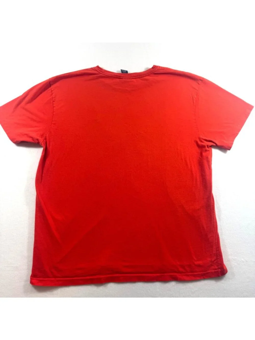 Polo Ralph Lauren Men’s Red Crew Neck T-Shirt L Short Sleeve Cotton Casual Tee